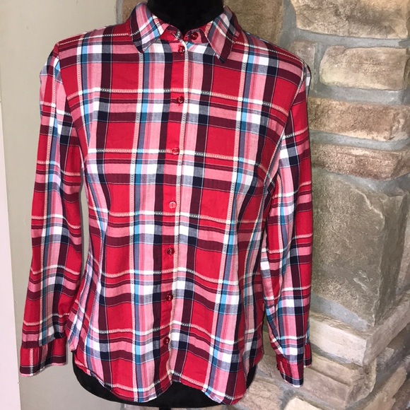 Allison Daley Tops - Women’s Size 10P Allison Daley Flannel Top